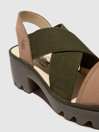 Crossover Sandals TAJI502FLY TAUPE/KHAKI