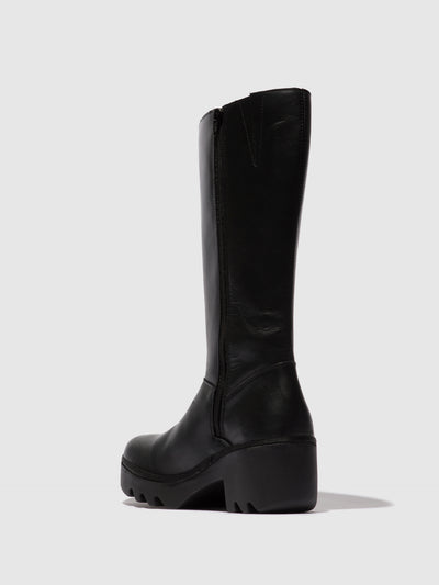 Zip Up Boots TAAB512FLY BLACK