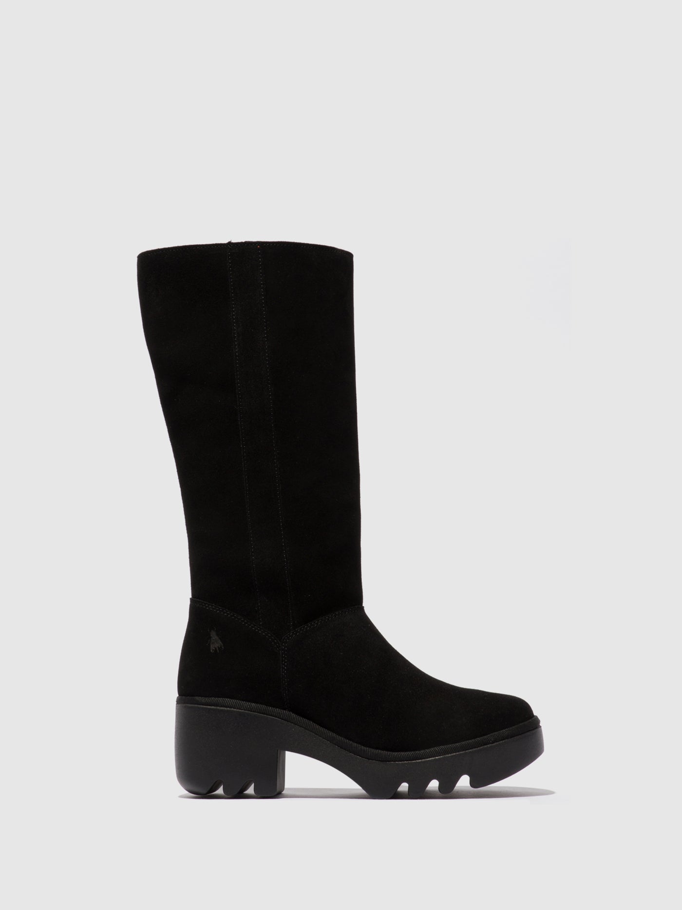 Zip Up Boots TAAB512FLY OIL SUEDE BLACK