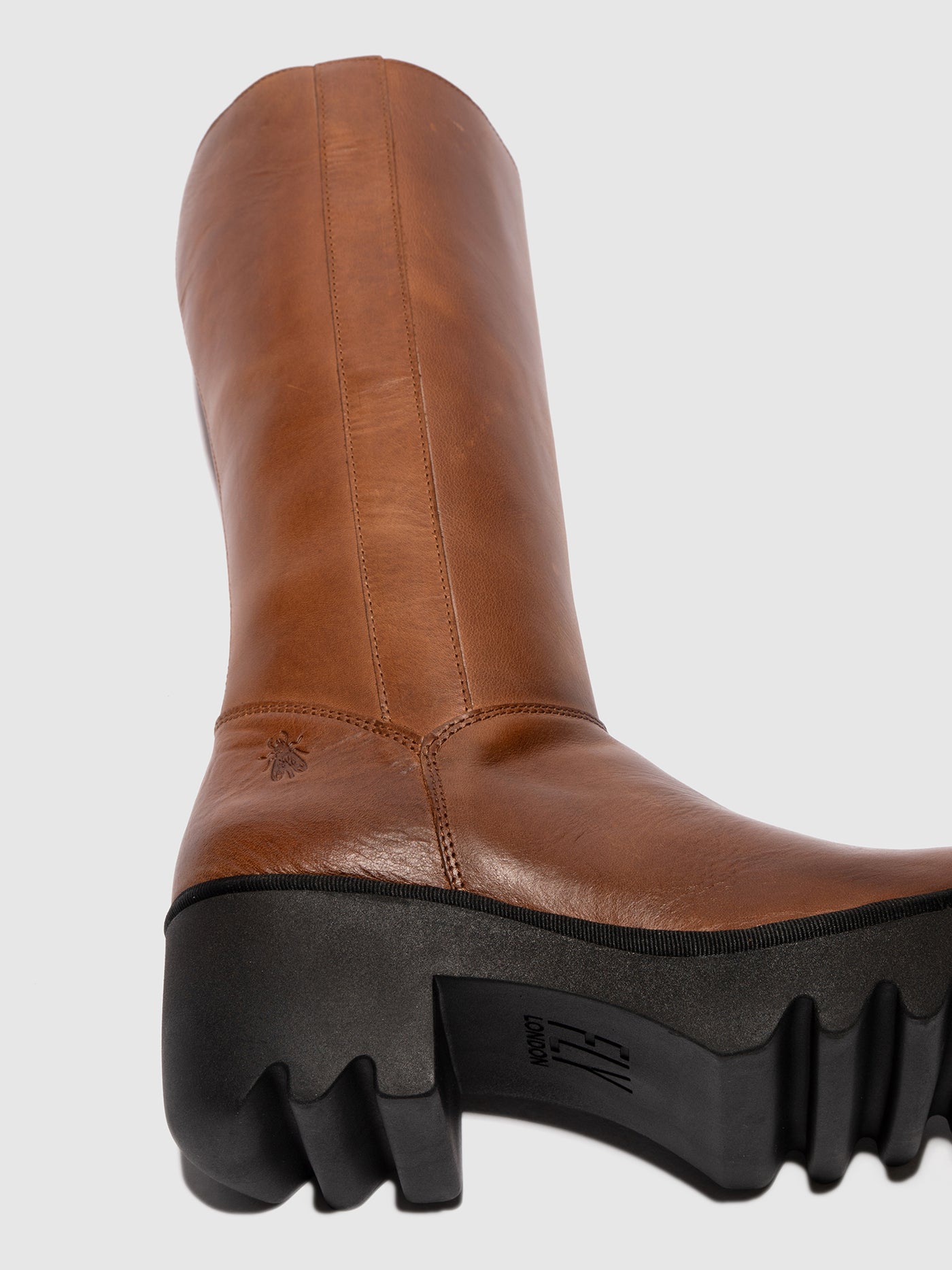 Zip Up Boots TAAB512FLY MID.BROWN