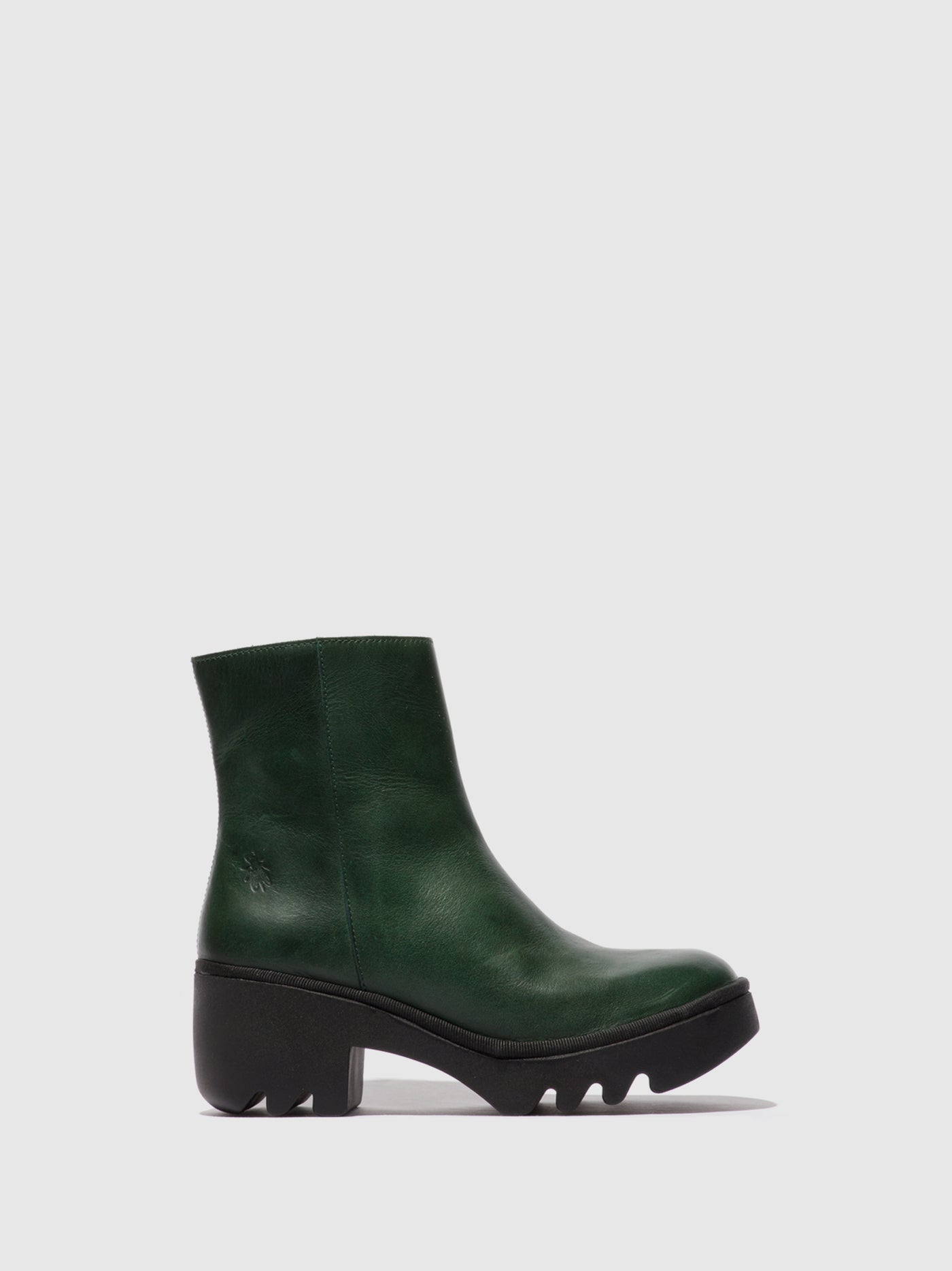 Zip Up Ankle Boots TOOR513FLY PETROL