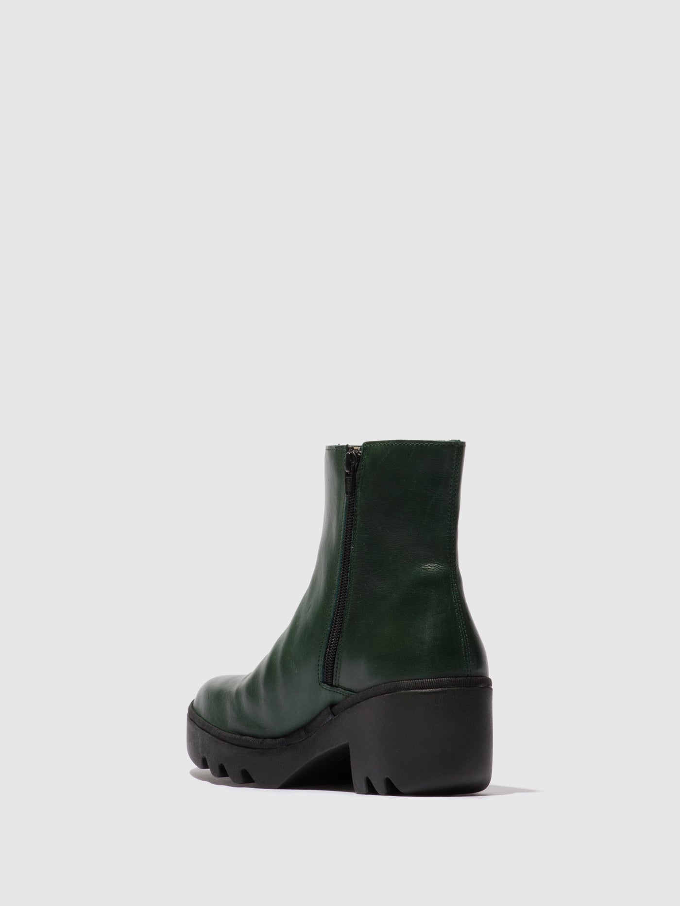 Zip Up Ankle Boots TOOR513FLY PETROL