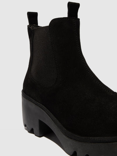 Chelsea Ankle Boots TRIG514FLY OIL SUEDE BLACK