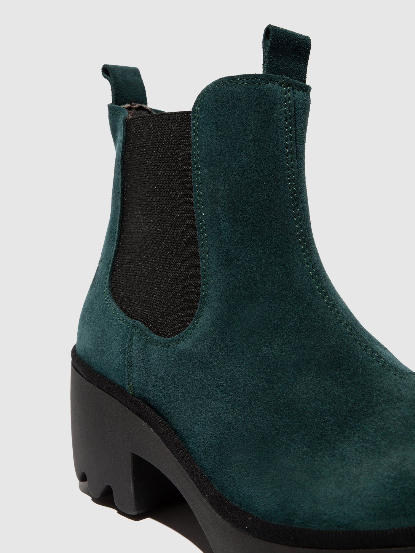 Chelsea Ankle Boots TRIG514FLY OIL SUEDE PETROL