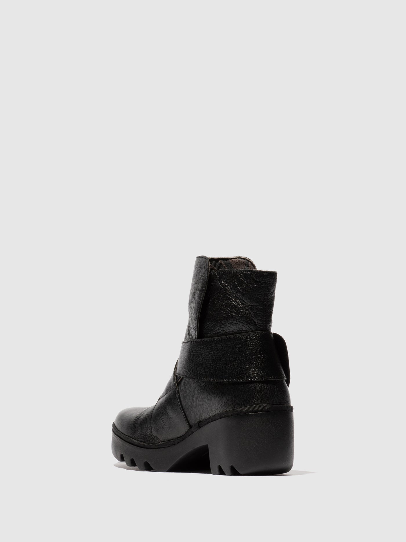 Velcro Ankle Boots TEFA532FLY BLACK