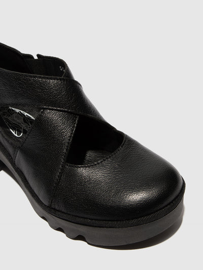 Velcro Shoes TOGO533FLY BLACK