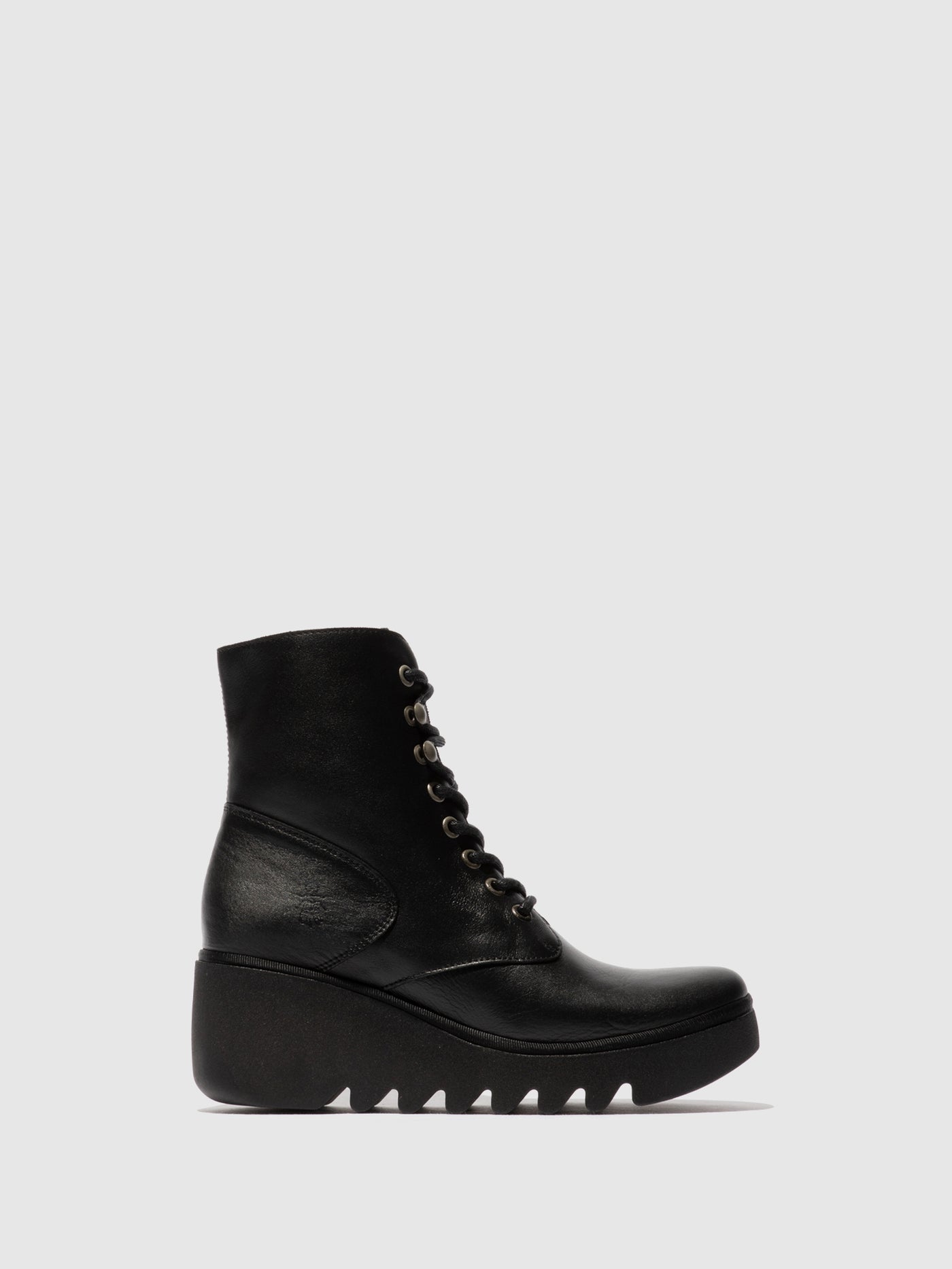 Lace-up Ankle Boots BIRR534FLY BLACK