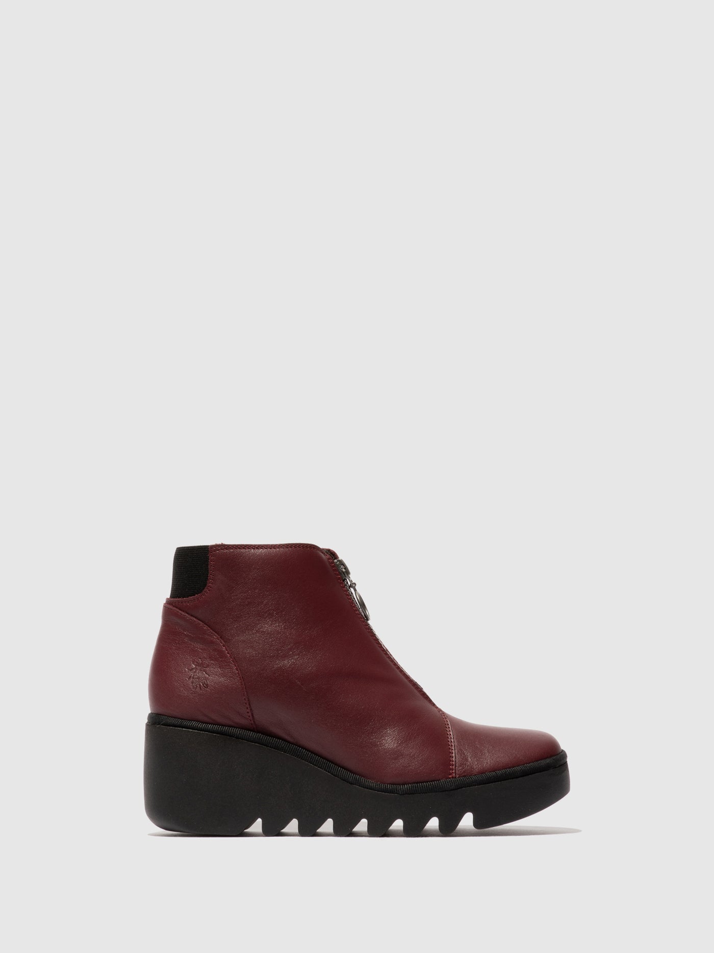 Zip Up Ankle Boots BAAZ537FLY WINE