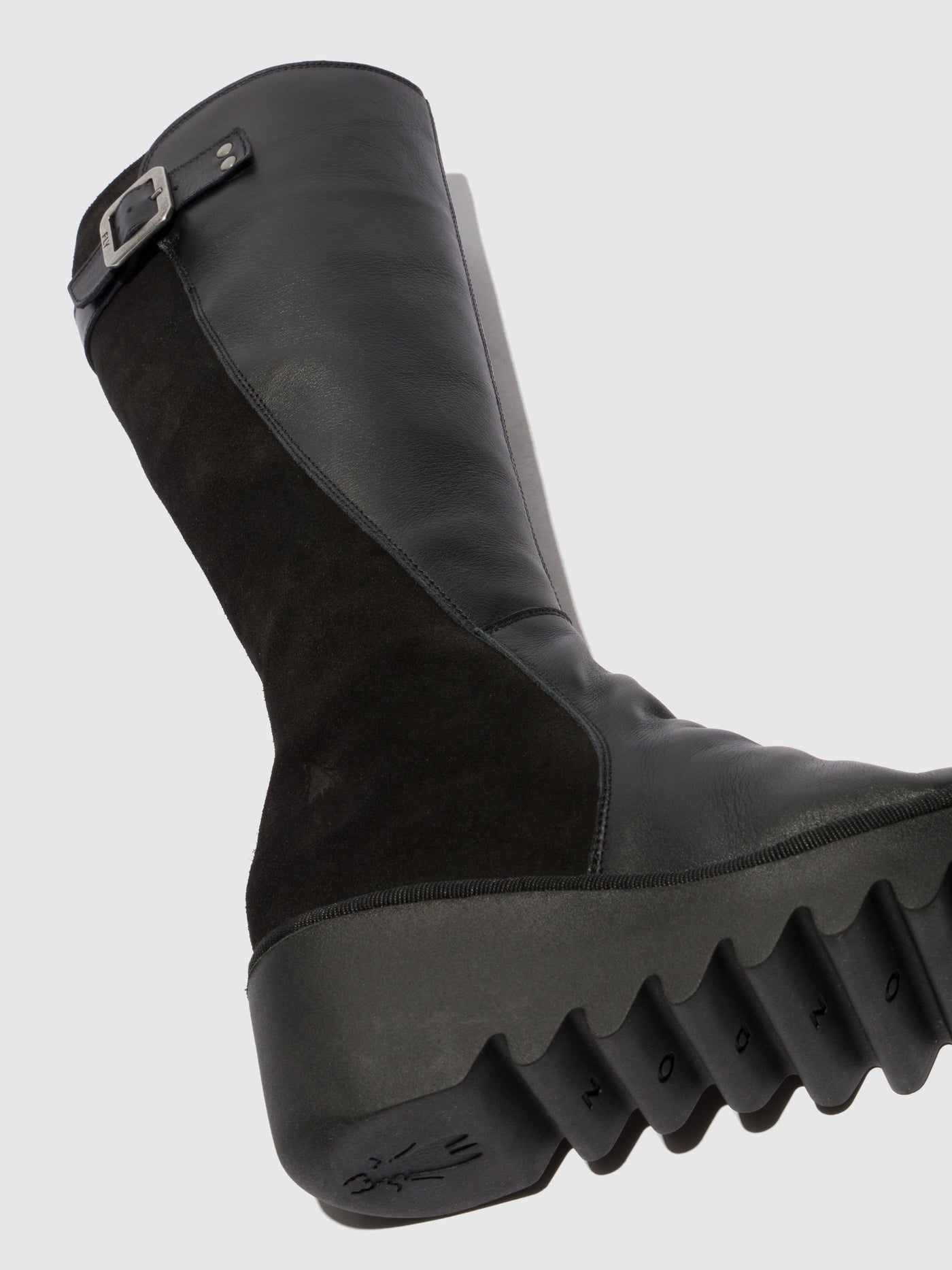 Zip Up Boots BEFY541FLY BLACK