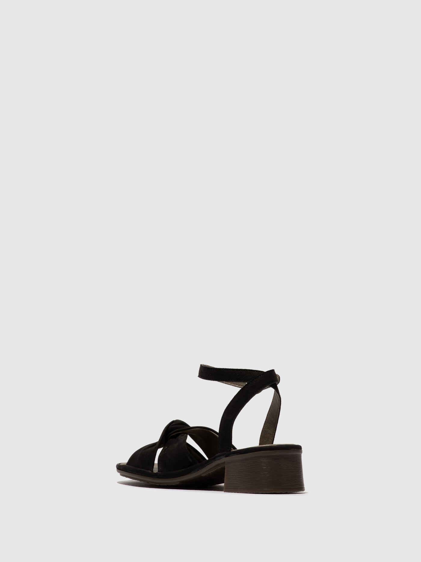 Ankle Strap Sandals EZEN570FLY BLACK