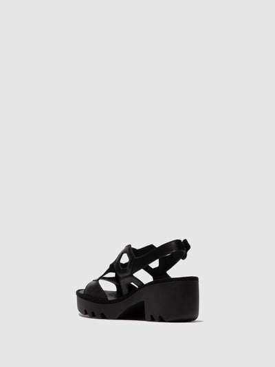 Sling-Back Sandals TEWA573FLY BLACK