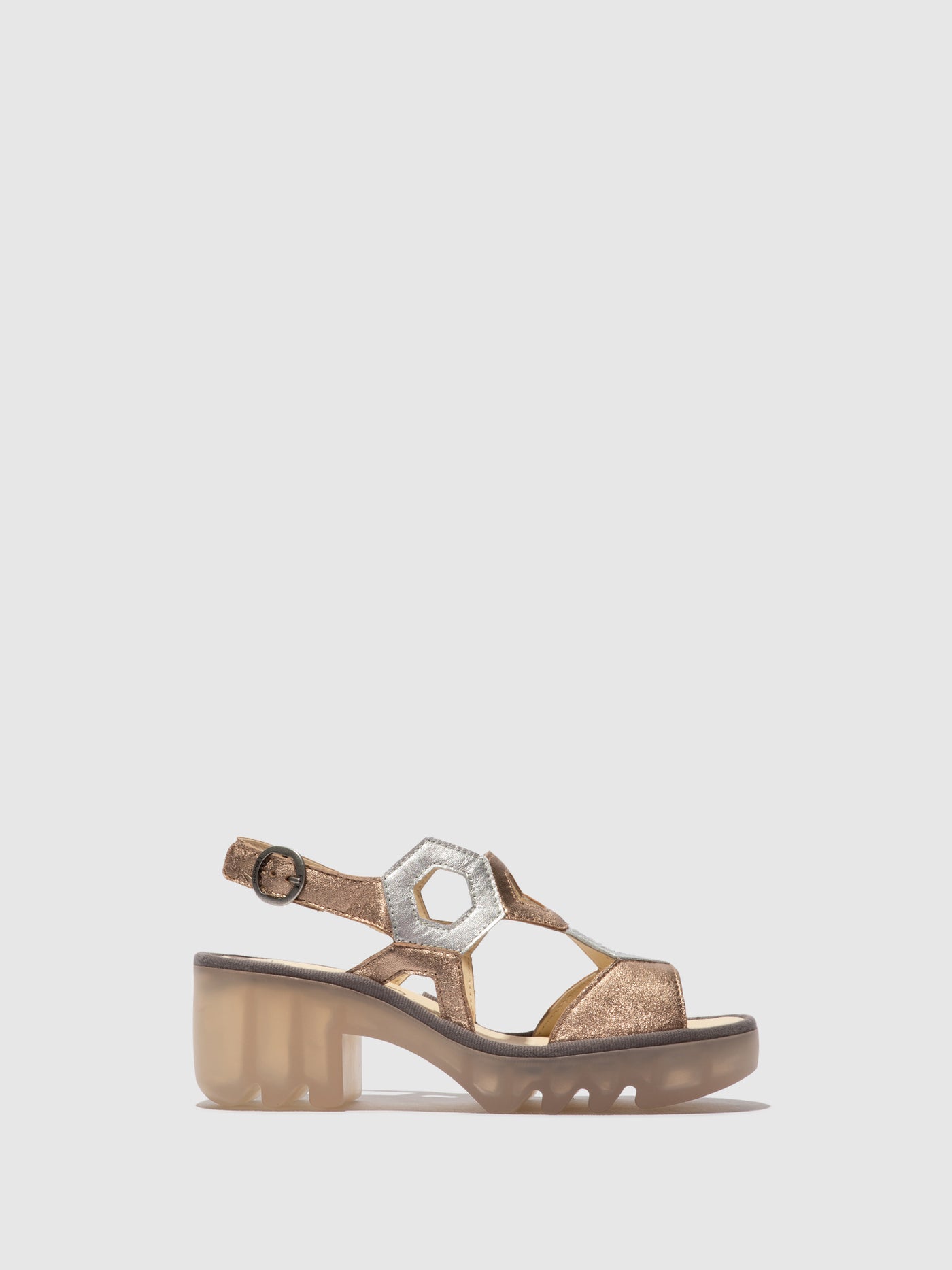 Sling-Back Sandals TEWA573FLY SAHARA/SILVER