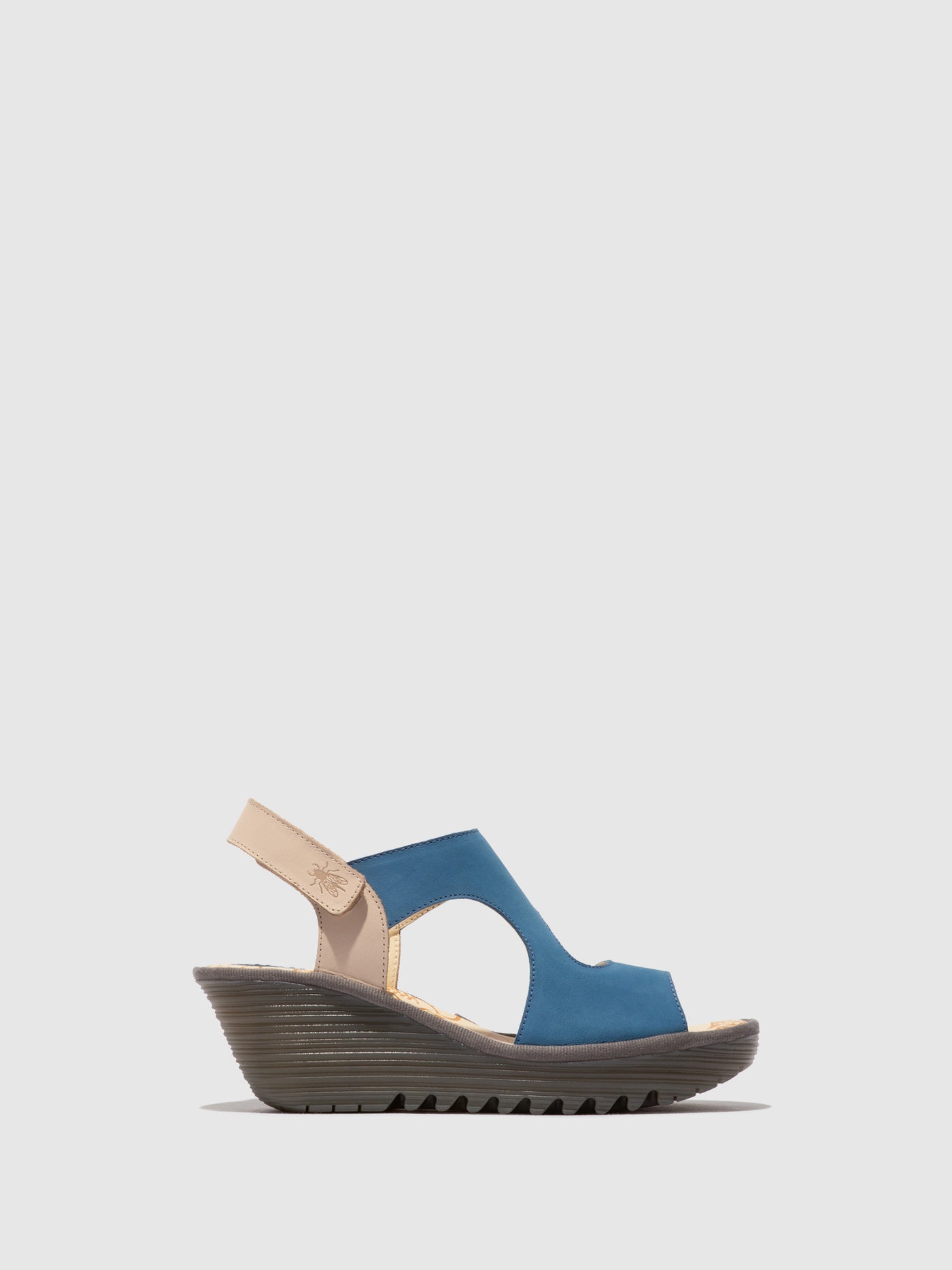 Sling-Back Sandals YOXA576FLY BLUE/NATURAL