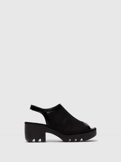 Sling-Back Sandals TEIF577FLY BLACK