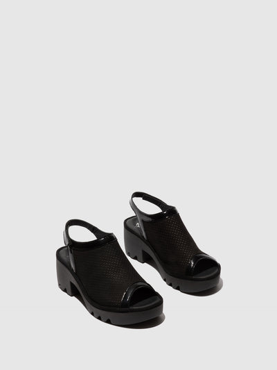 Sling-Back Sandals TEIF577FLY BLACK