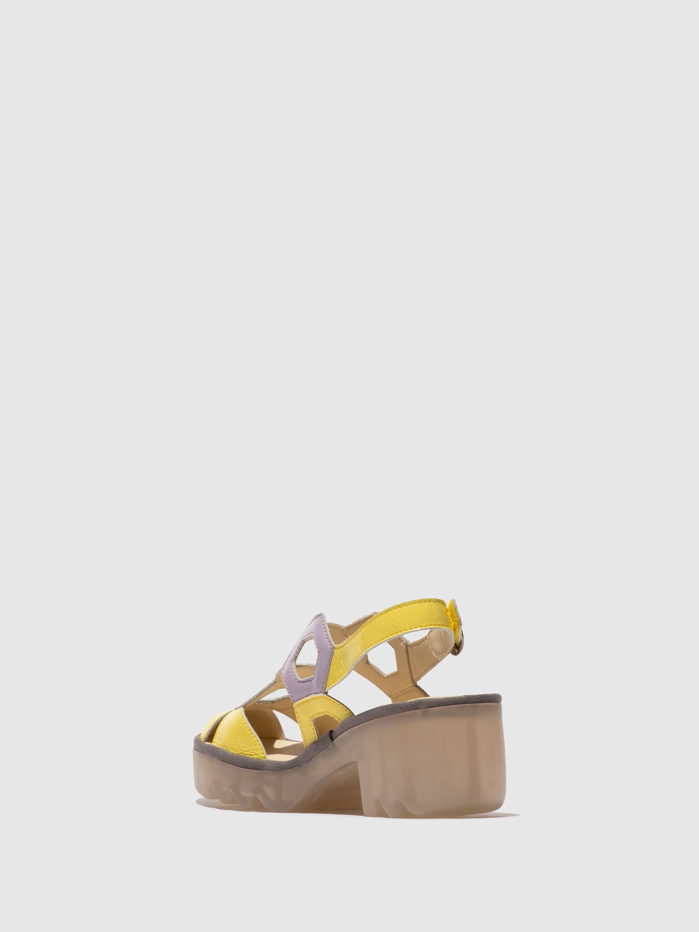 Sling-Back Sandals TRUL582FLY LEMON/VIOLET