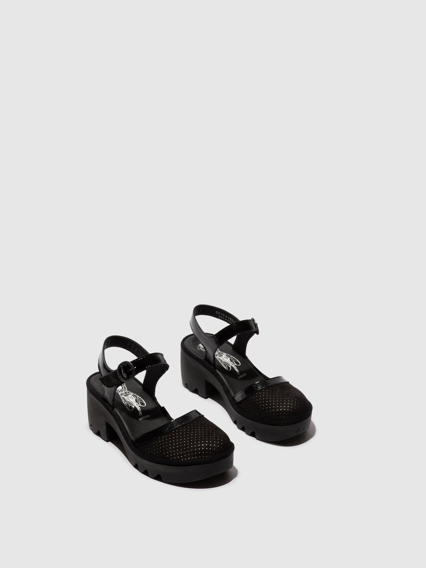 Sling-Back Sandals TEYO583FLY BLACK