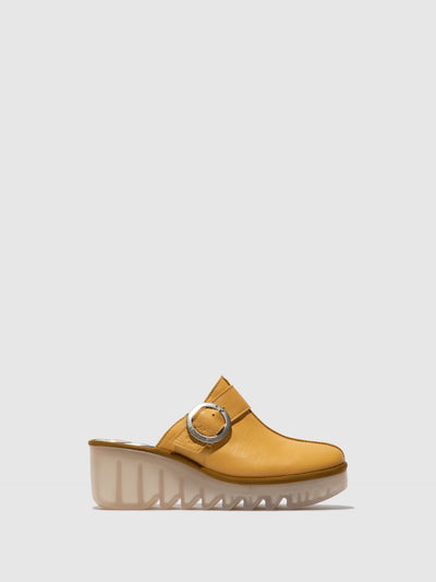 Round Toe Clogs BLOK586FLY BUMBLEBEE