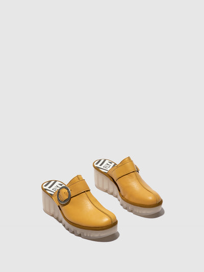Round Toe Clogs BLOK586FLY BUMBLEBEE