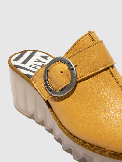 Round Toe Clogs BLOK586FLY BUMBLEBEE