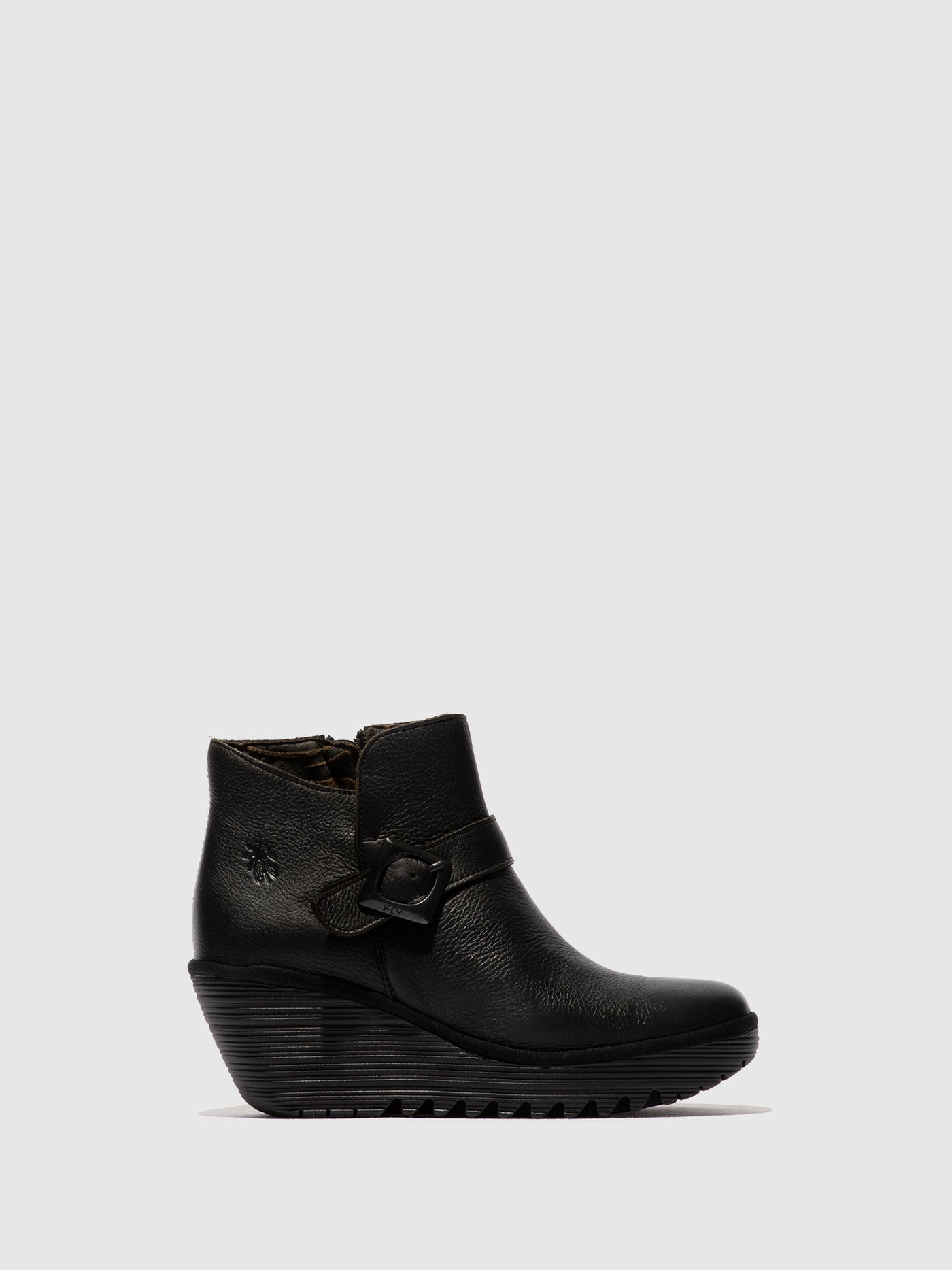 Buckle Ankle Boots YORT597FLY DUBLIN BLACK