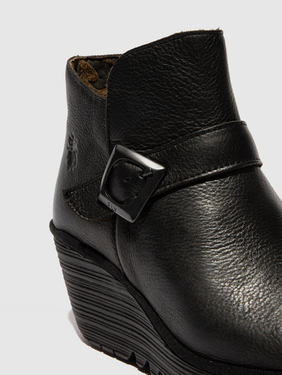 Buckle Ankle Boots YORT597FLY DUBLIN BLACK