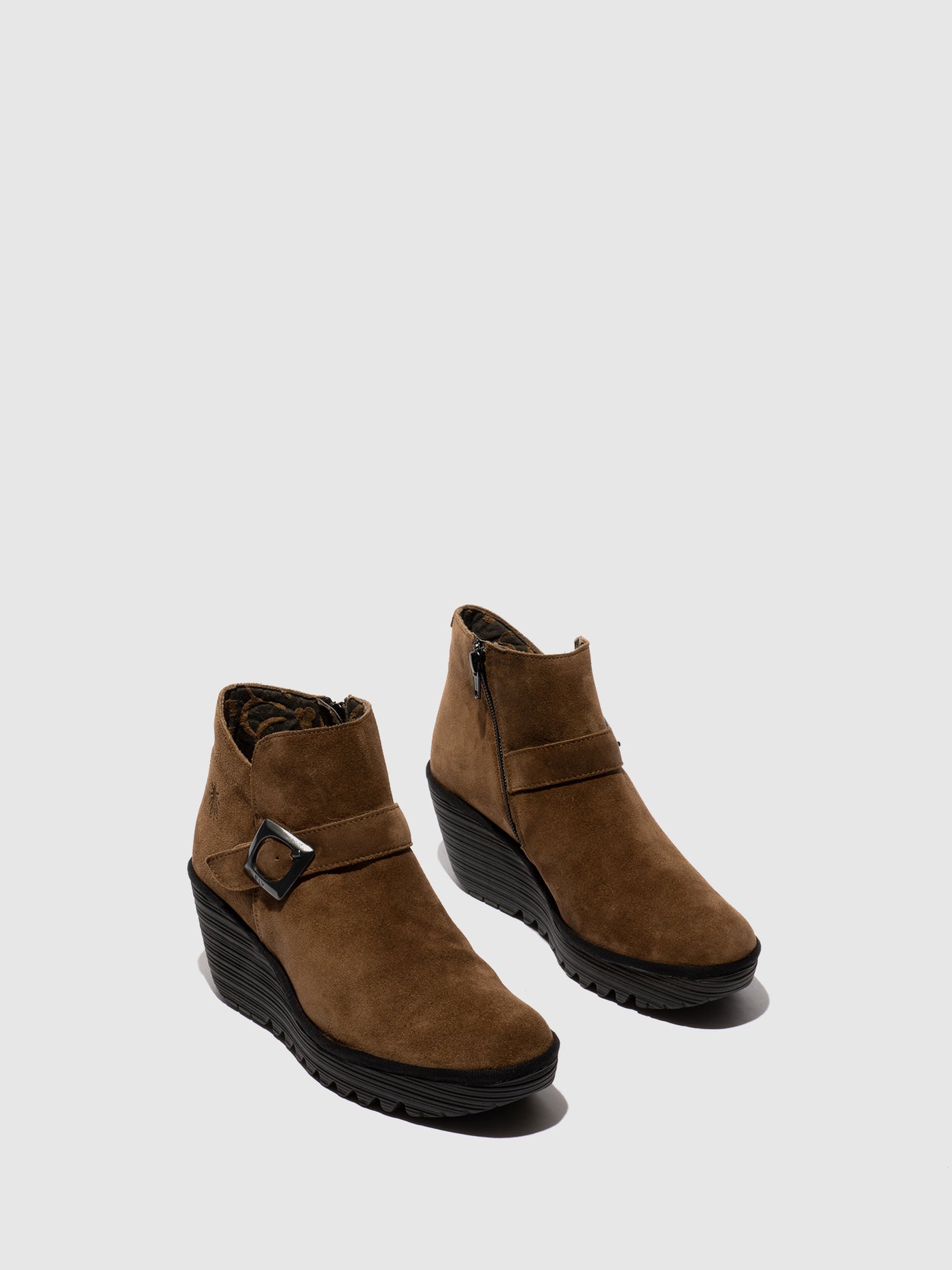 Buckle Ankle Boots YORT597FLY ELEPHANT