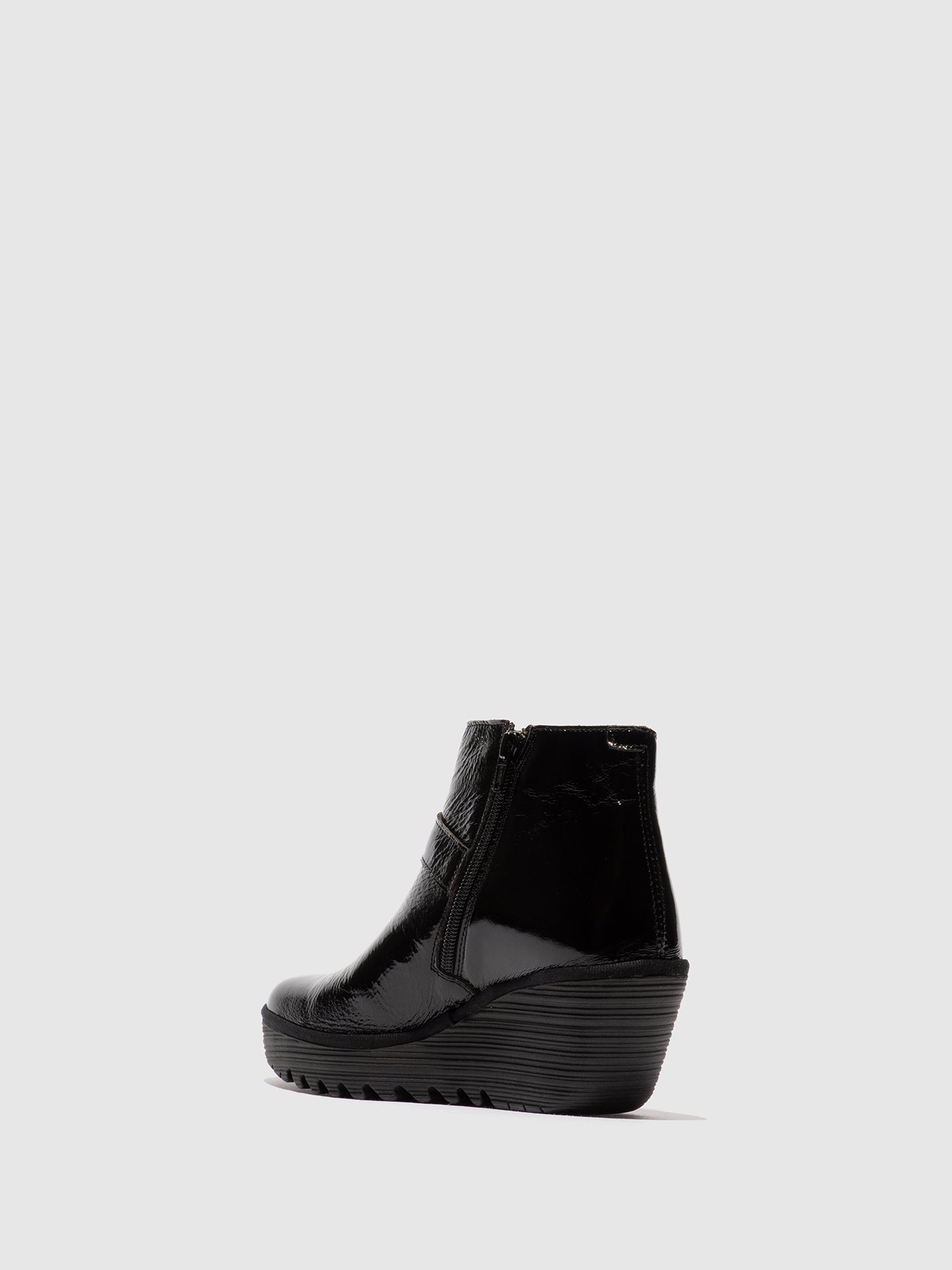 Buckle Ankle Boots YORT597FLY NAPPALAK BLACK