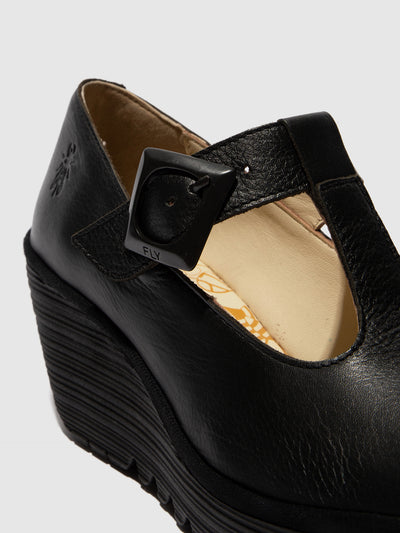 Buckle Shoes YALD598FLY DUBLIN BLACK
