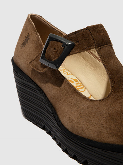 Buckle Shoes YALD598FLY ELEPHANT