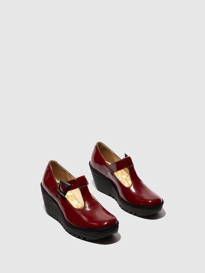 Buckle Shoes YALD598FLY INT.RUST