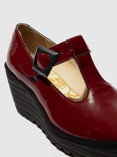 Buckle Shoes YALD598FLY INT.RUST