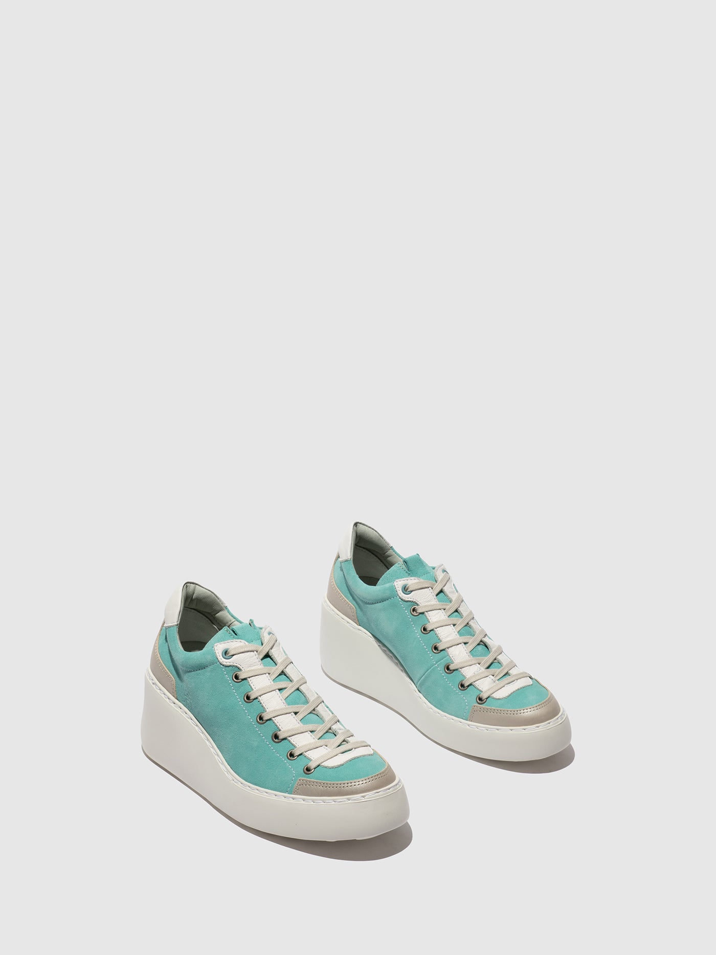 Lace-up Trainers DUFY671FLY SILVER/WHITE/SPEARMINT