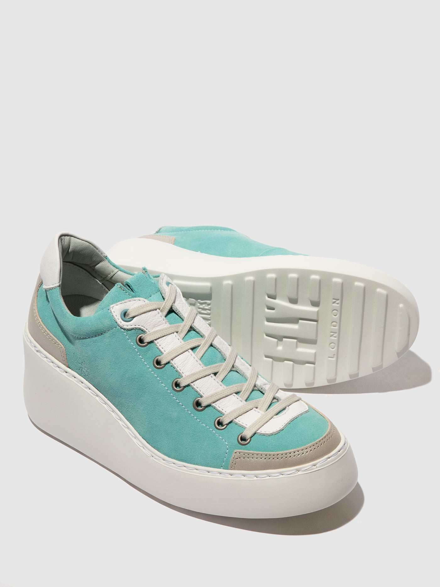 Lace-up Trainers DUFY671FLY SILVER/WHITE/SPEARMINT