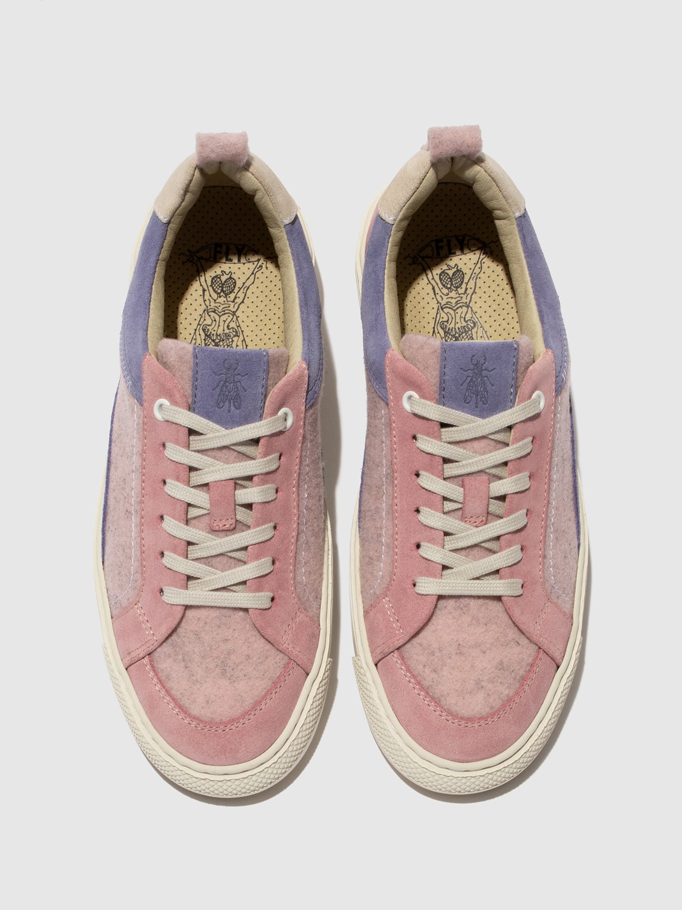 Low-Top Trainers TAIK687FLY PALE PINK/PALE PINK/VIOLET/OFFWHITE