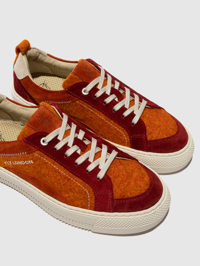 Low-Top Trainers TAIK687FLY ORANGE/CHERRY/BRICK/OFFWHITE