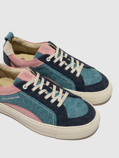 Low-Top Trainers TAIK687FLY JEANS/JEANS/PALE PINK/OFFWHITE