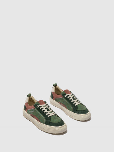 Low-Top Trainers TAIK687FLY MOSS GREEN/ EMERALD/ VINTAGE PINK/ OFFWHITE