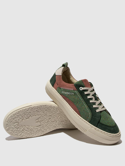 Low-Top Trainers TAIK687FLY MOSS GREEN/ EMERALD/ VINTAGE PINK/ OFFWHITE