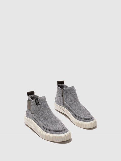 Velcro Trainers SLEV706FLY GREY