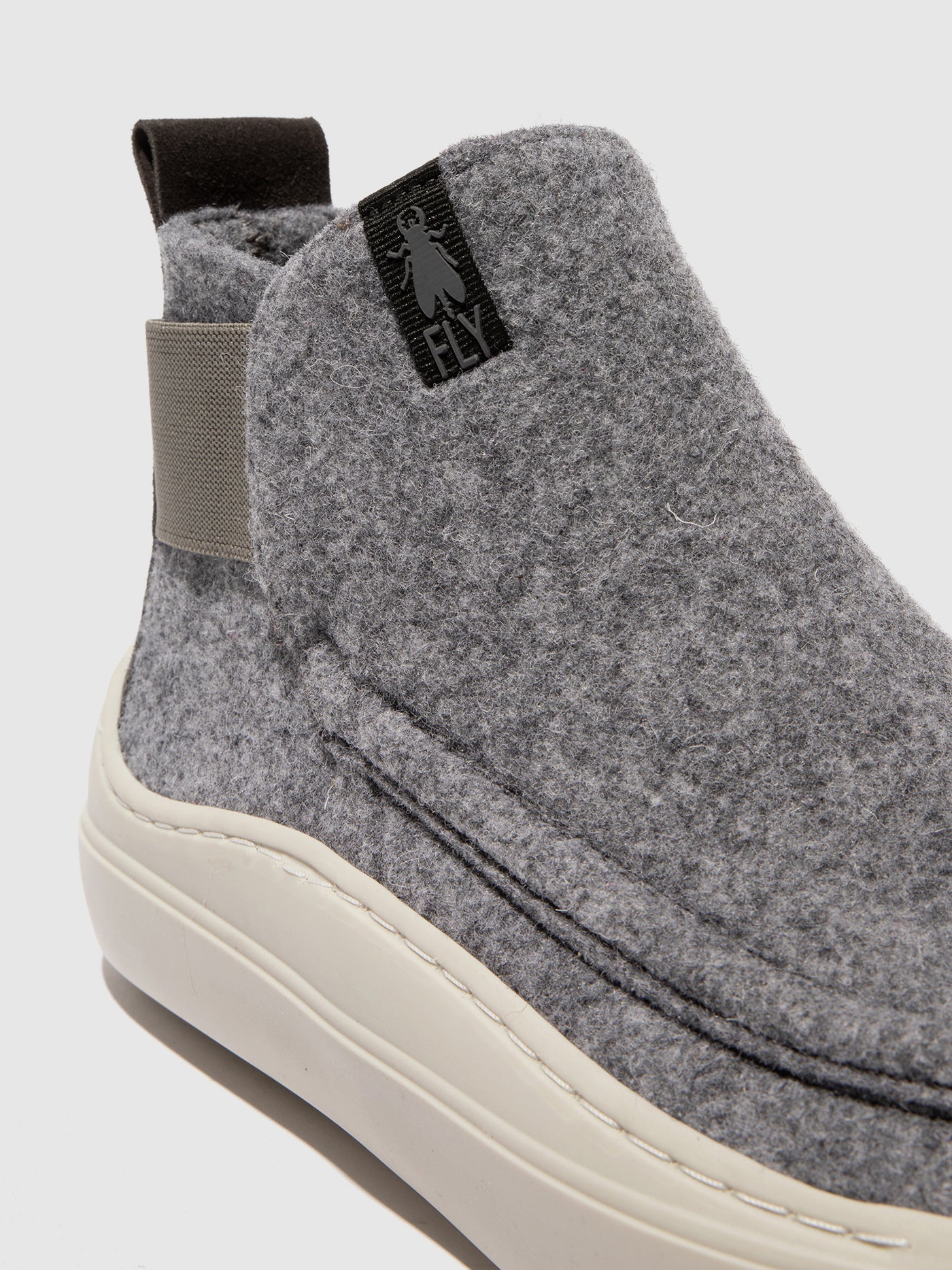 Velcro Trainers SLEV706FLY GREY