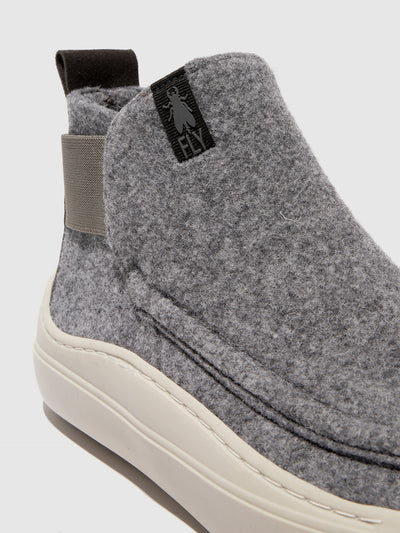 Velcro Trainers SLEV706FLY GREY