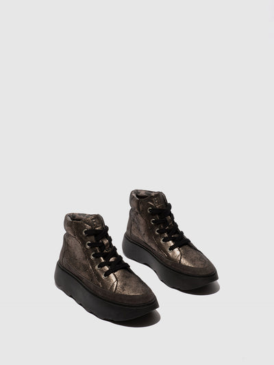 Lace-up Ankle Boots FECH726FLY GRAPHITE/DIESEL