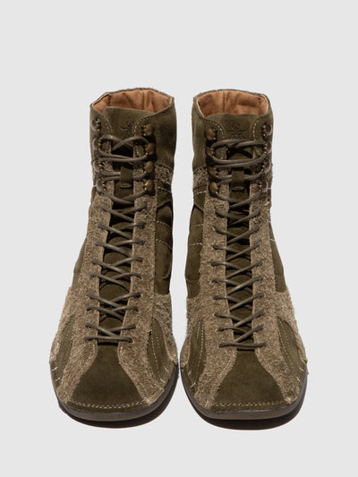 Hi-Top Trainers FARV573FLY KHAKI
