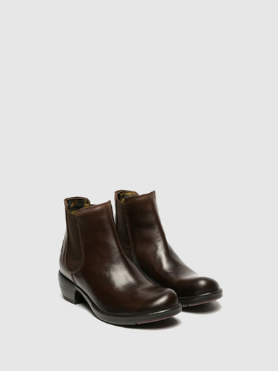 Chelsea Ankle Boots MAKE DK BROWN