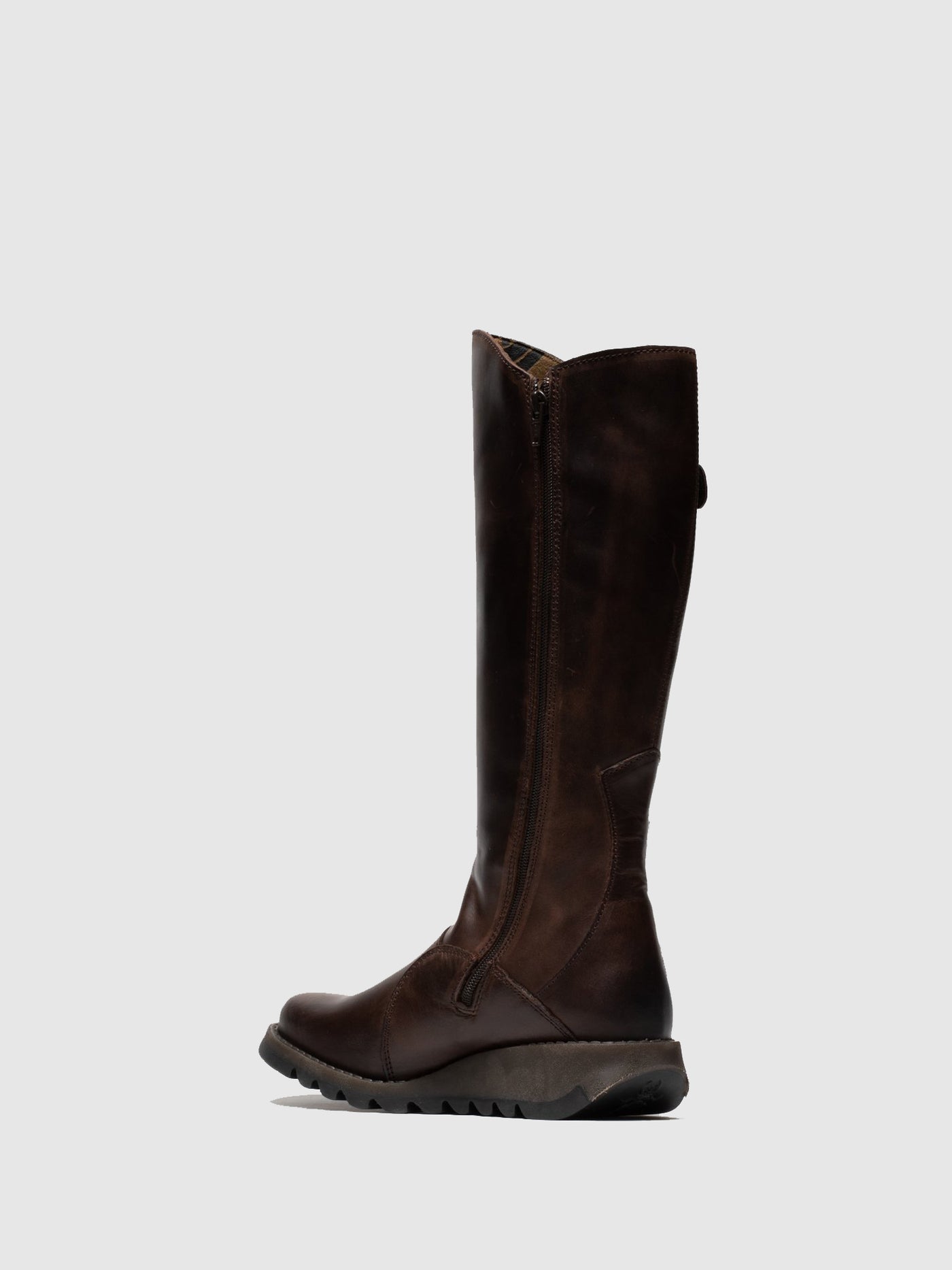 Zip Up Boots MOL DK BROWN - Main Image