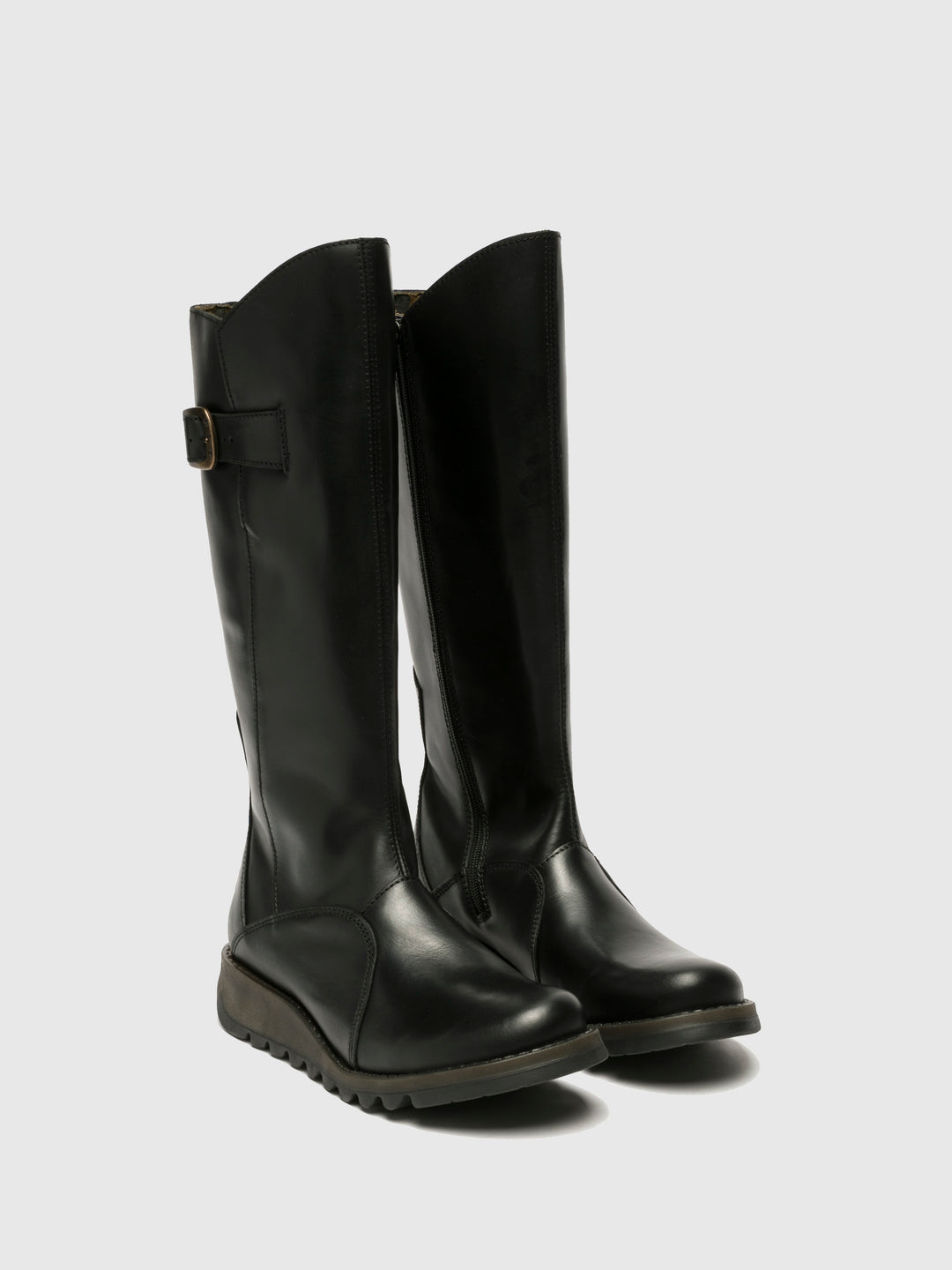 Zip Up Boots MOL 2 BLACK Fly London EU