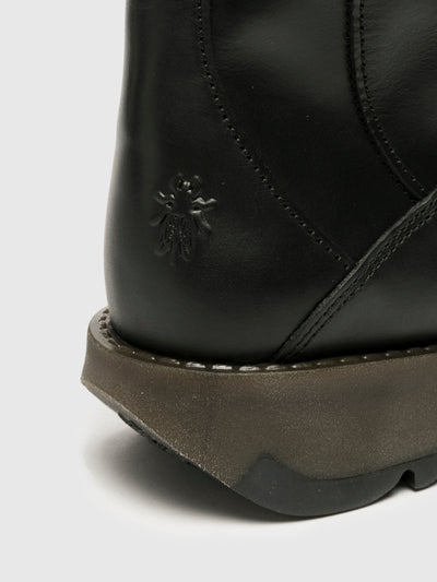 Zip Up Boots MOL 2 BLACK