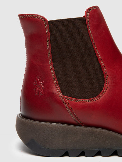 Chelsea Ankle Boots SALV RED