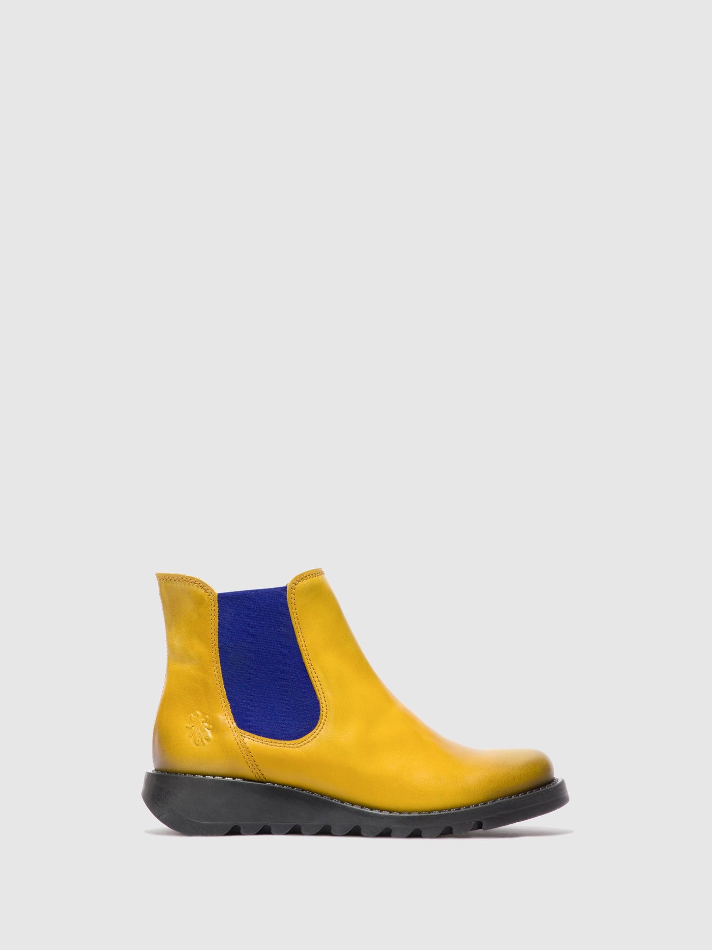 Chelsea Ankle Boots SALV RUG MUSTARD (BLUE ELASTIC)
